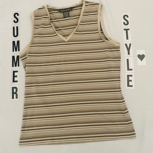 striped retro tank